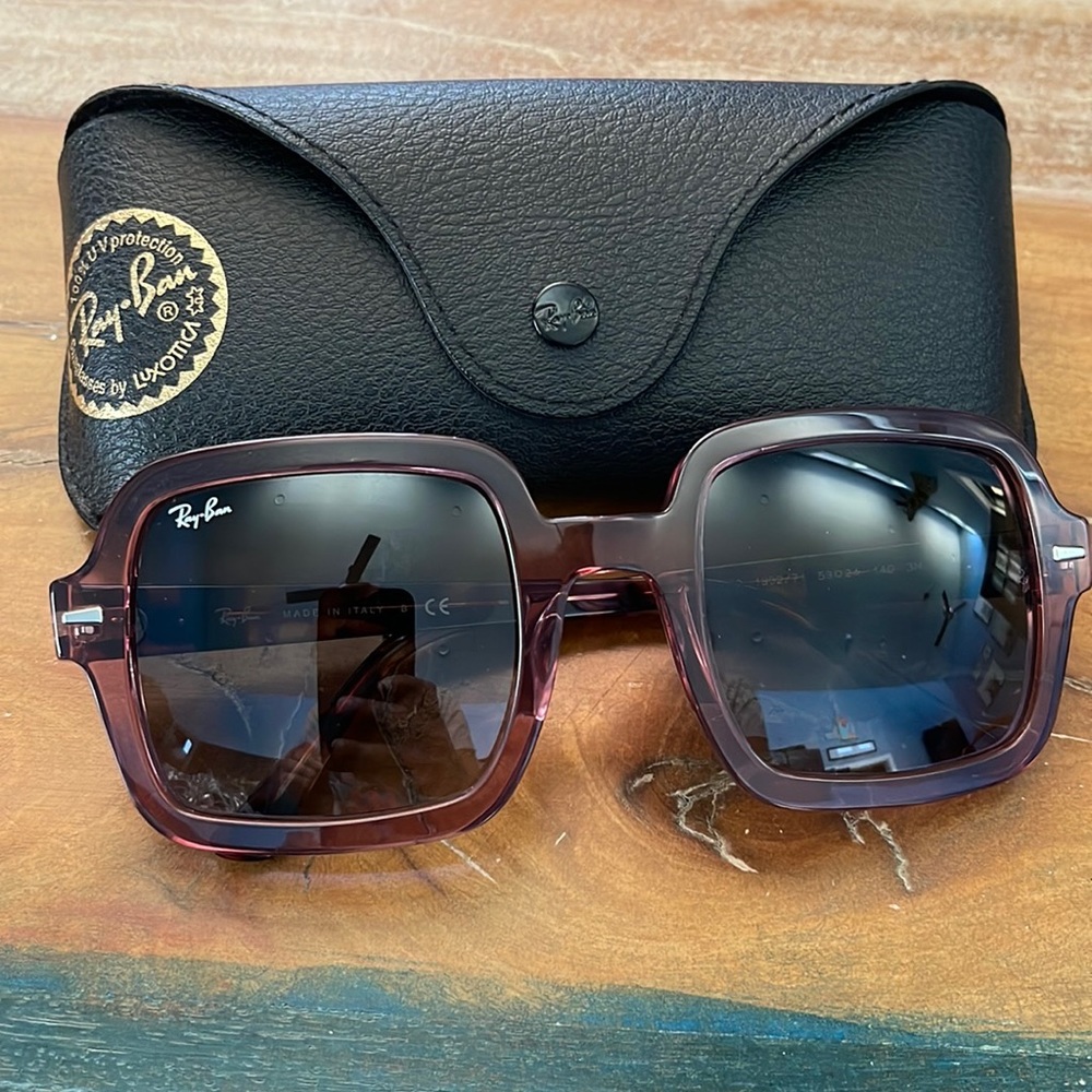 Ray Ban 53mm Gradient Square Sunglasses - Picture 2 of 6